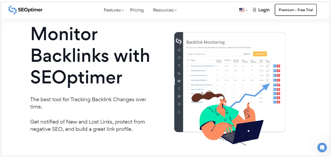 Monitor Your Backlinks